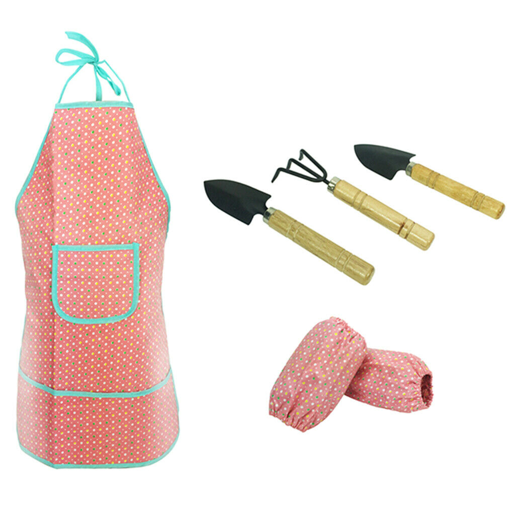 Gardening Tools Toys Rakes Shovels Trowel Apron Kits - Planting Digging Garden