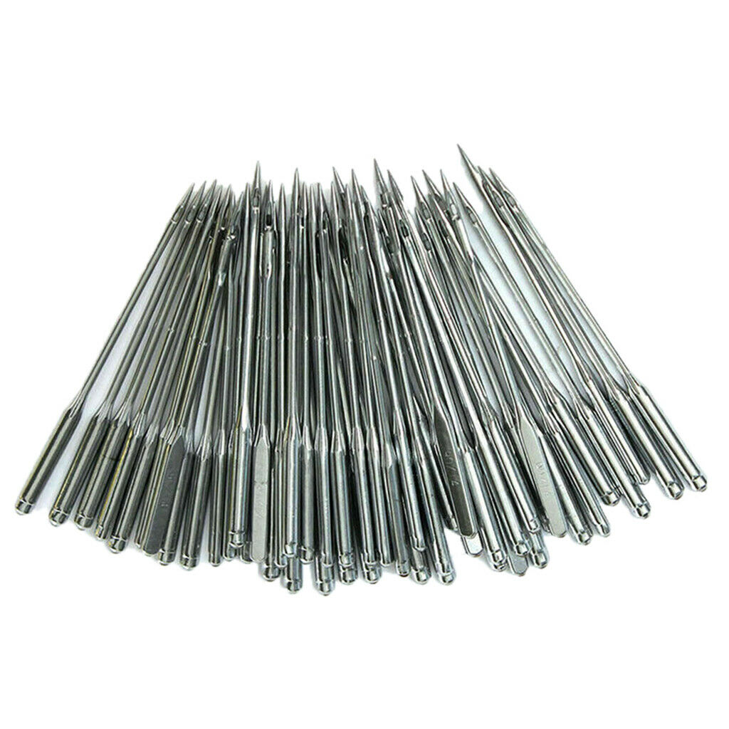 50Pcs Sewing Machine Needles Tool Size 75/11 80/12 90/14 100/16 110/18