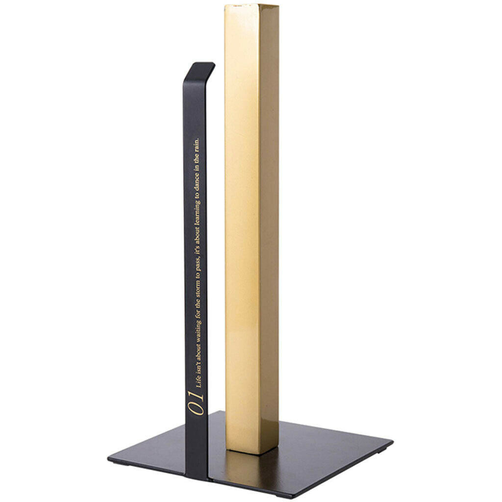 Paper Towel Holder 13 inch Dispenser Standing Heavy Duty for Kitchen Family