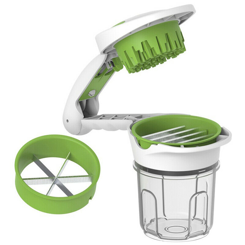 Quick Dicer Vegetable Cutter Set Stainless Steel Chopper Slicer Carrot PotaS Tt