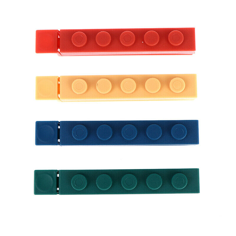 4Pcs Cartoon PP Storage Bag Clip Seal Bags Sealing Rods Home Storage Orga.l8
