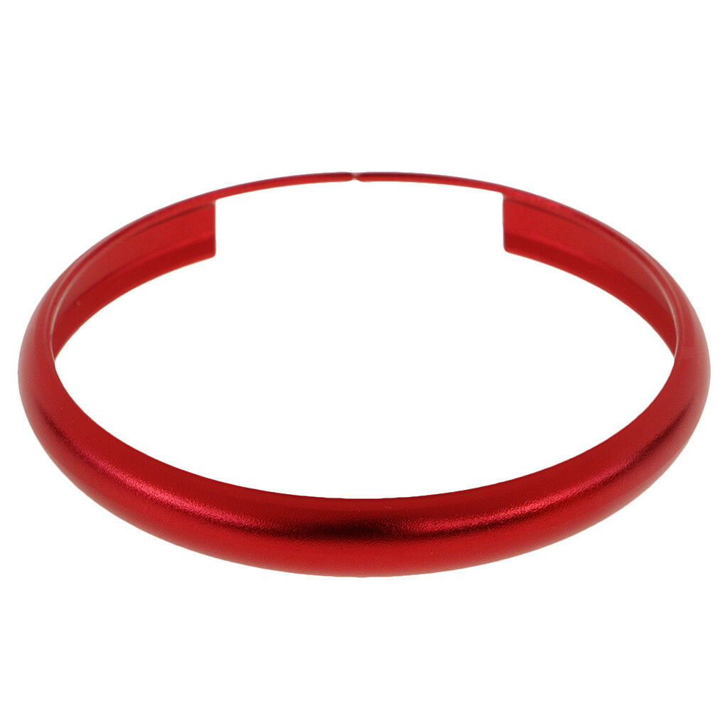 Aluminum Smart Key Fob Replacement Ring Rim Trim Red for BMW Mini Cooper