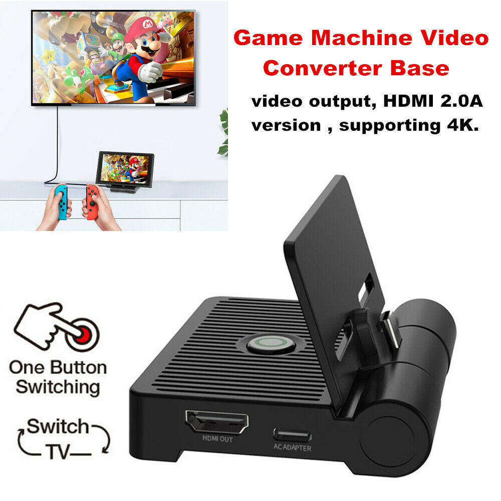 5V/2A USB3.0 TV Video Converter Fold Base HD Charger Station For Game Machine