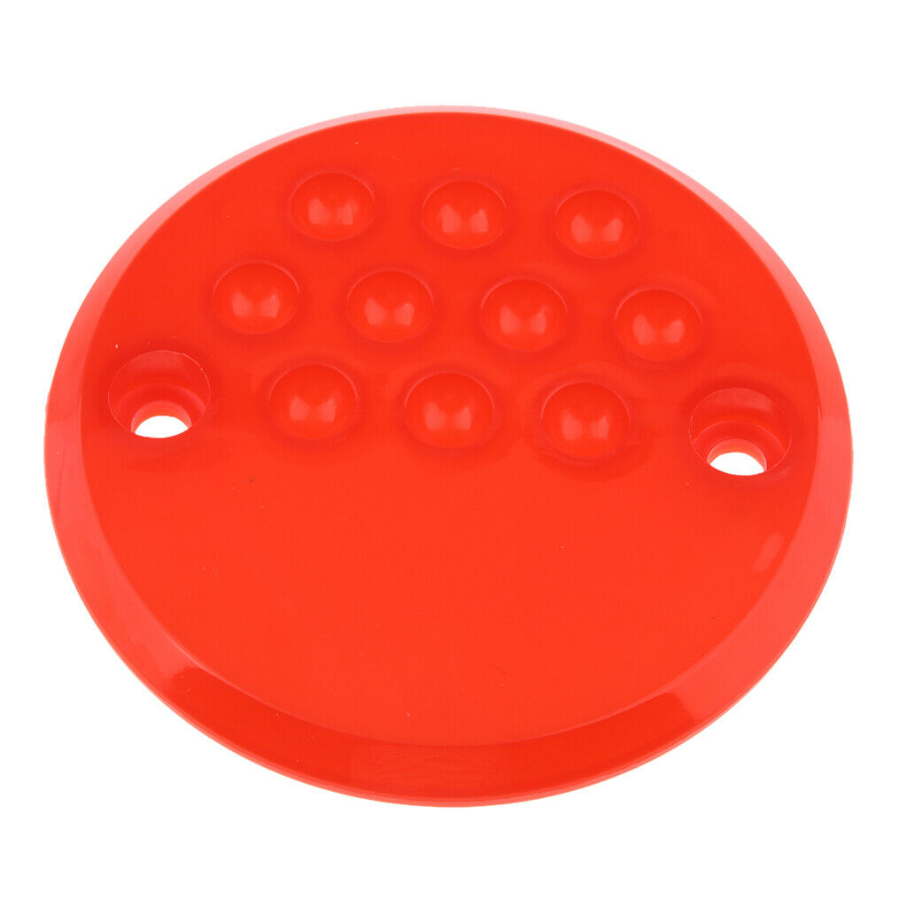 2x Plastic Engine Crank Case Stator Cover For Z750 Z1000 Z750S Grey+Red