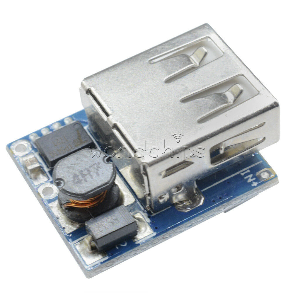 USB Li-Po 18650 5V 1A Lithium Battery Protection Boost Step up Charger Board