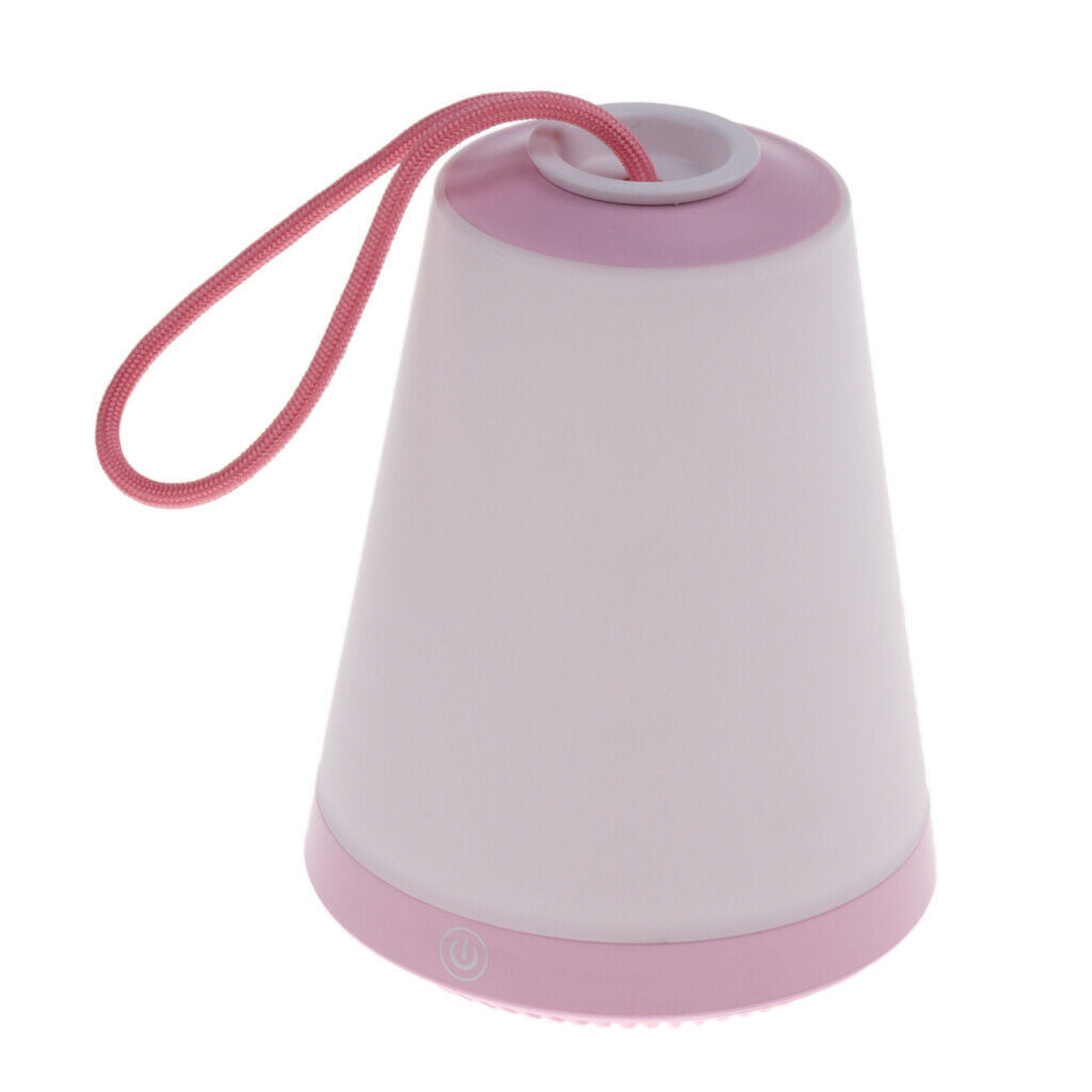 Volcano USB Charging LED Night Light Multi-Purpose Outdoor Lamp Pink