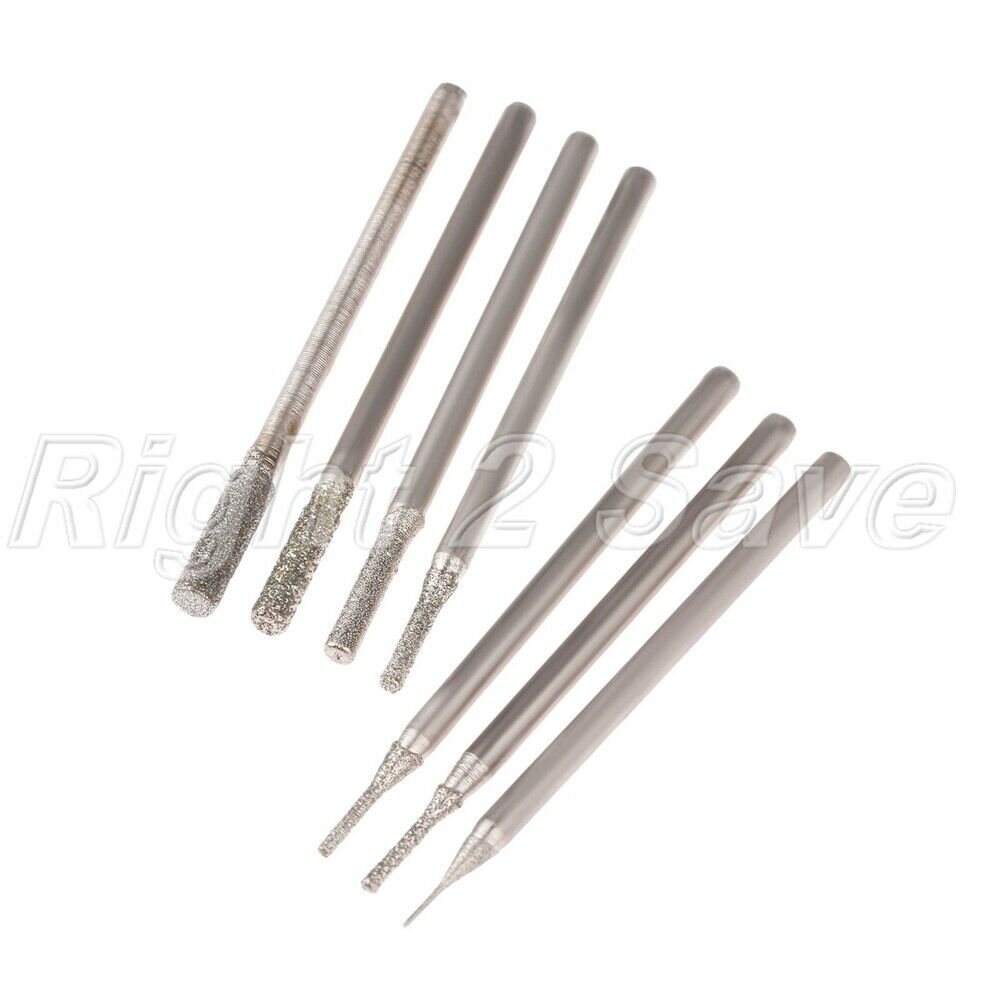 2.35mm Shank Carborundum Grinding head Abrasive Punching Jade Crystal Ceramic