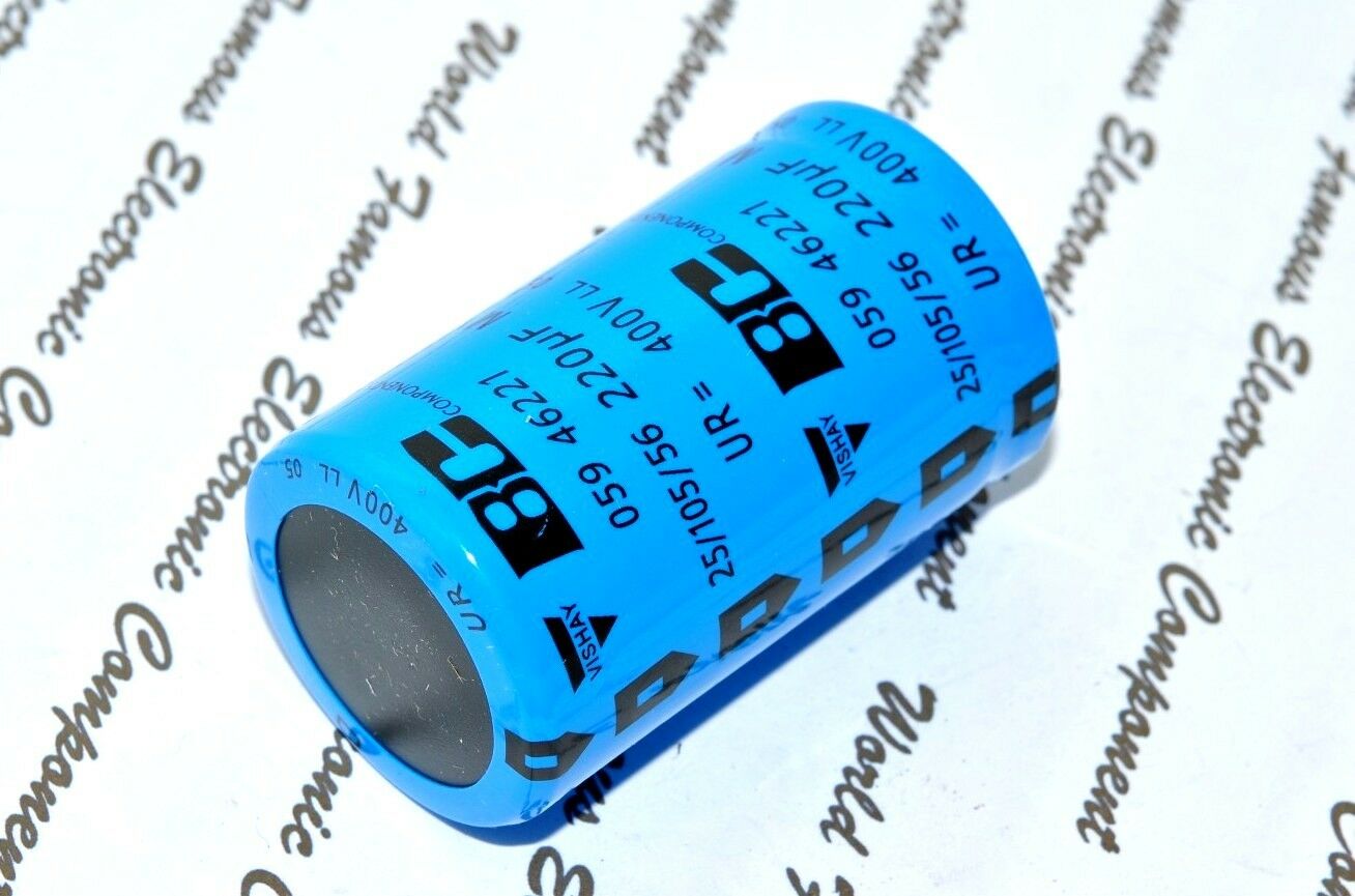 1pcs - Vishay BCcomponents 059 220uF 400V 105°C Snap-In Capacitor-222205946221