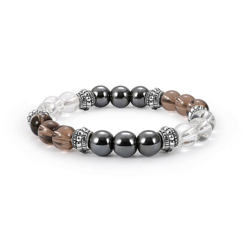 color mixing 8cm excellent jewelry black matte agate energy stone bracelet.l8