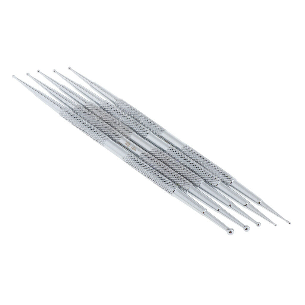 5x Nail Dotting Pen UV Painting Drawing Detailing Sticks Drawing DIY Tools
