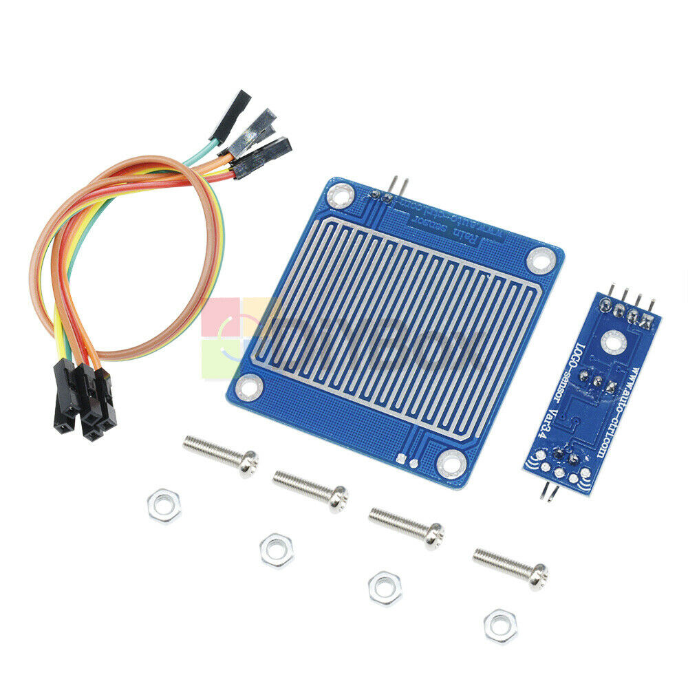 3.3-5V Humidity Detection Sensor Module Snow Rain raindrops Detection FArduino