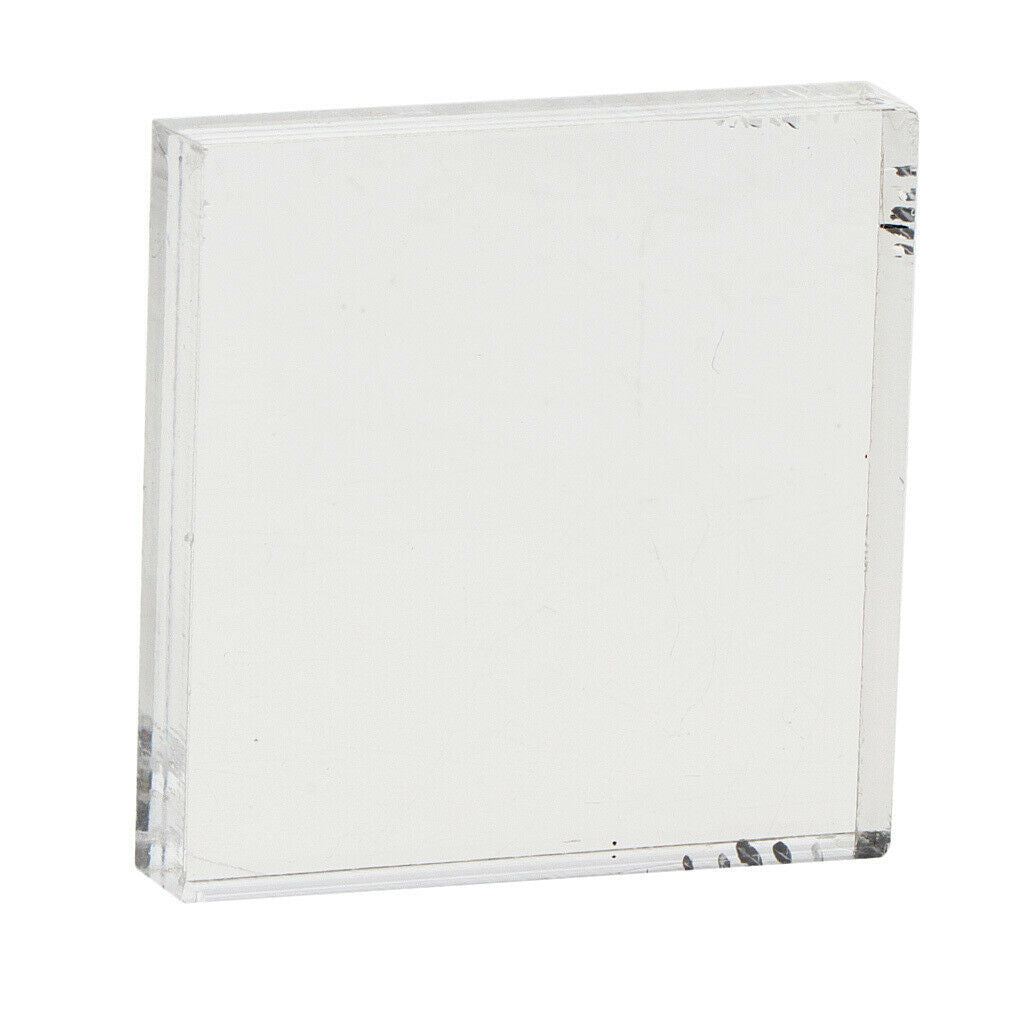 Clear Acrylic Block Stamping Block For Card Making Emboss Craft