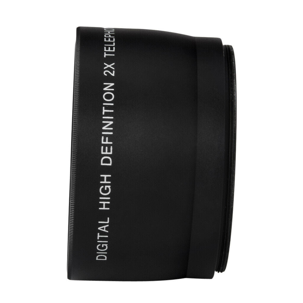 52mm 2x Telephoto Lens for Canon EOS 1200D 1100D 1000D 750D 7D 5D 18-55mm
