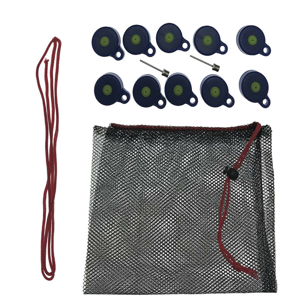 10 Packets of Recyclable High Pressure Caps with  Accessories From