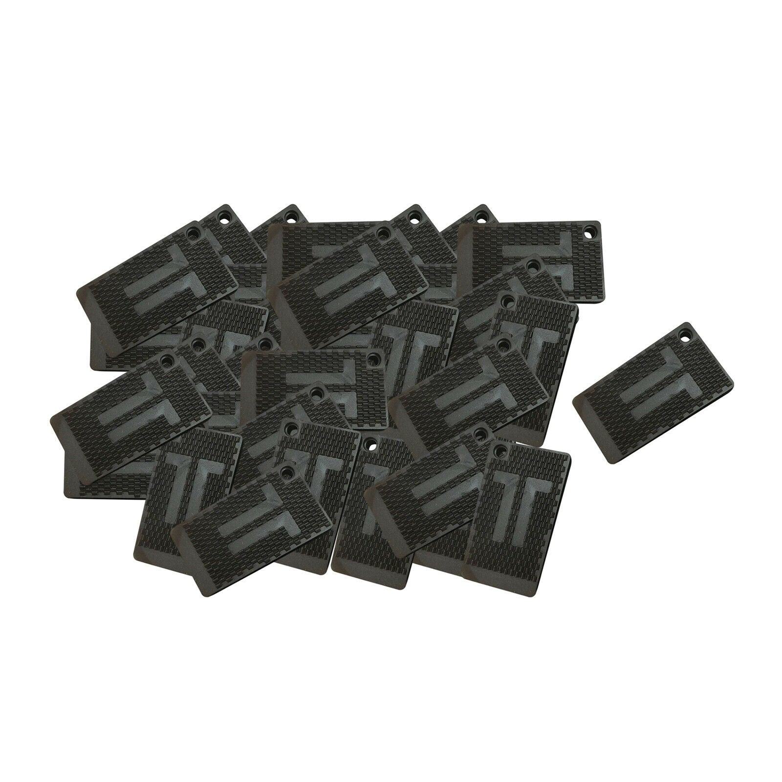 35x Table Shims Grooved Home Improvement Furniture Levelers Shelf Pads