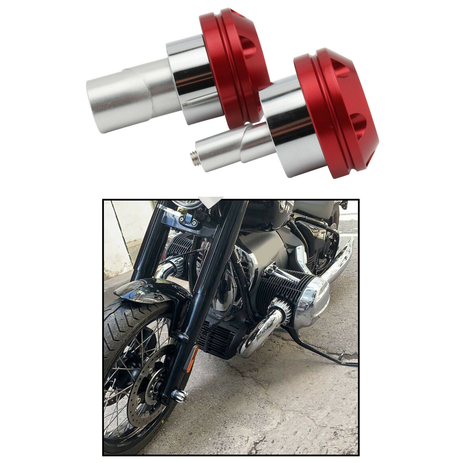 Motorcycle Front Nut Cover Cover Bolt For BMW R18 R 18 2020 A Electroplate