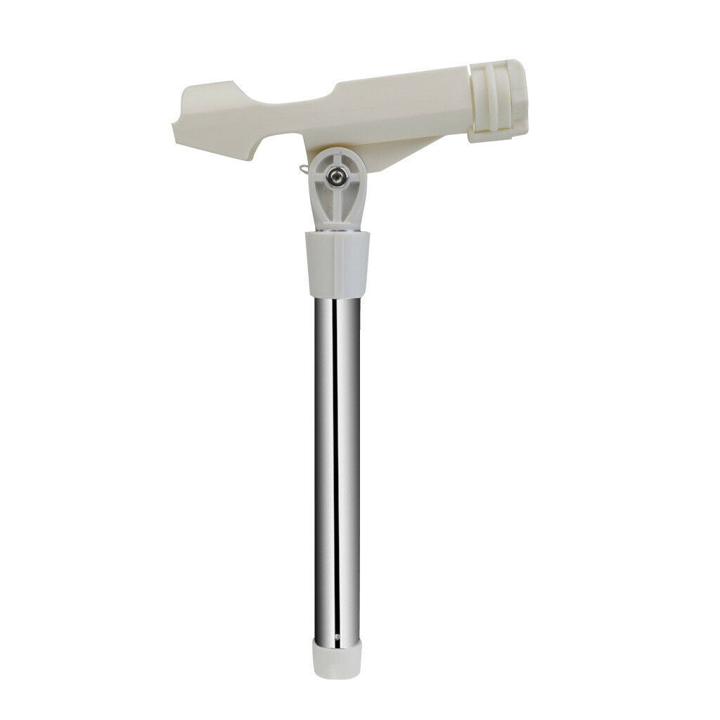 Angle Adjustable Single Outrigger Holder Boat Fishing Rods Pole Rack Tube