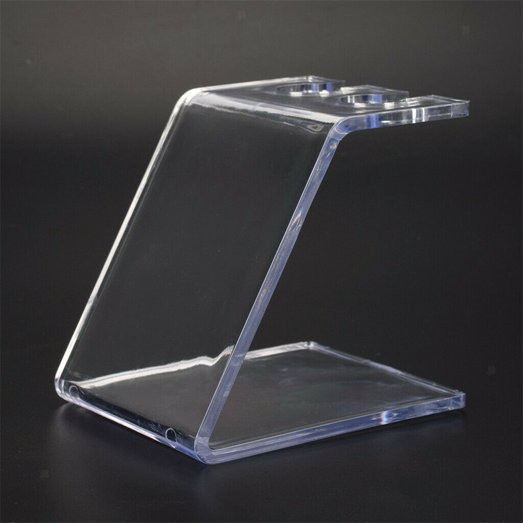 Acrylic Tattoo Machine Gun Holder Stand Supply for Body Art Supply Clear