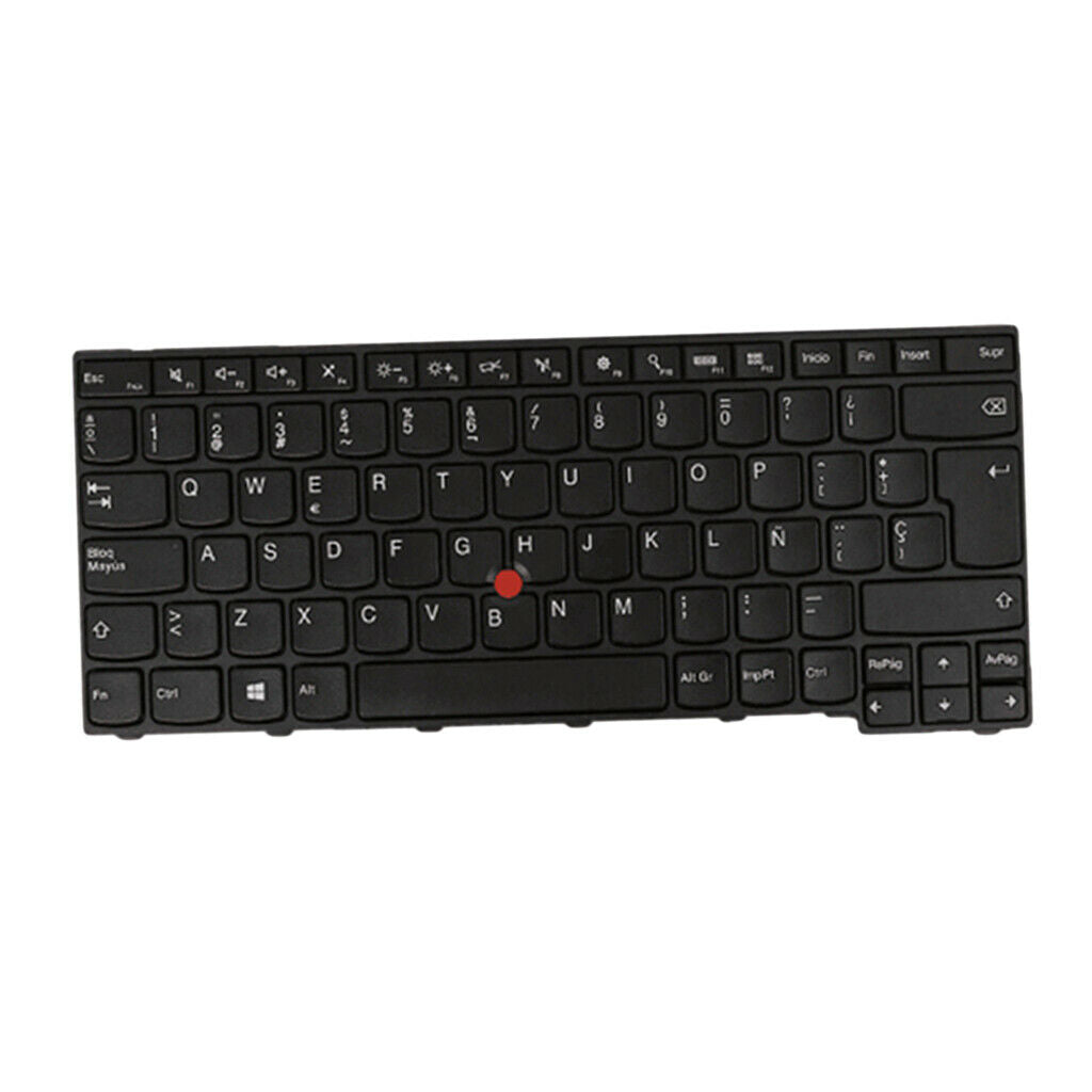 Notebook Laptop Keyboard Spanish Part Accessory for Lenovo Thinkpad E470