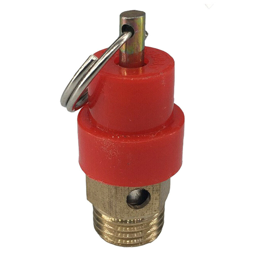 Air Compressor Safety Valve with Pull Ring Pressure Relief Valve 116Psi G1/4