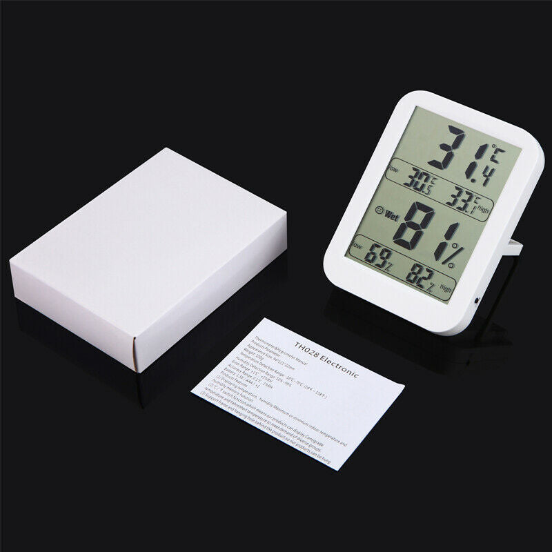Weather Station Large Screen Display High and Low Temperature Hygrometer