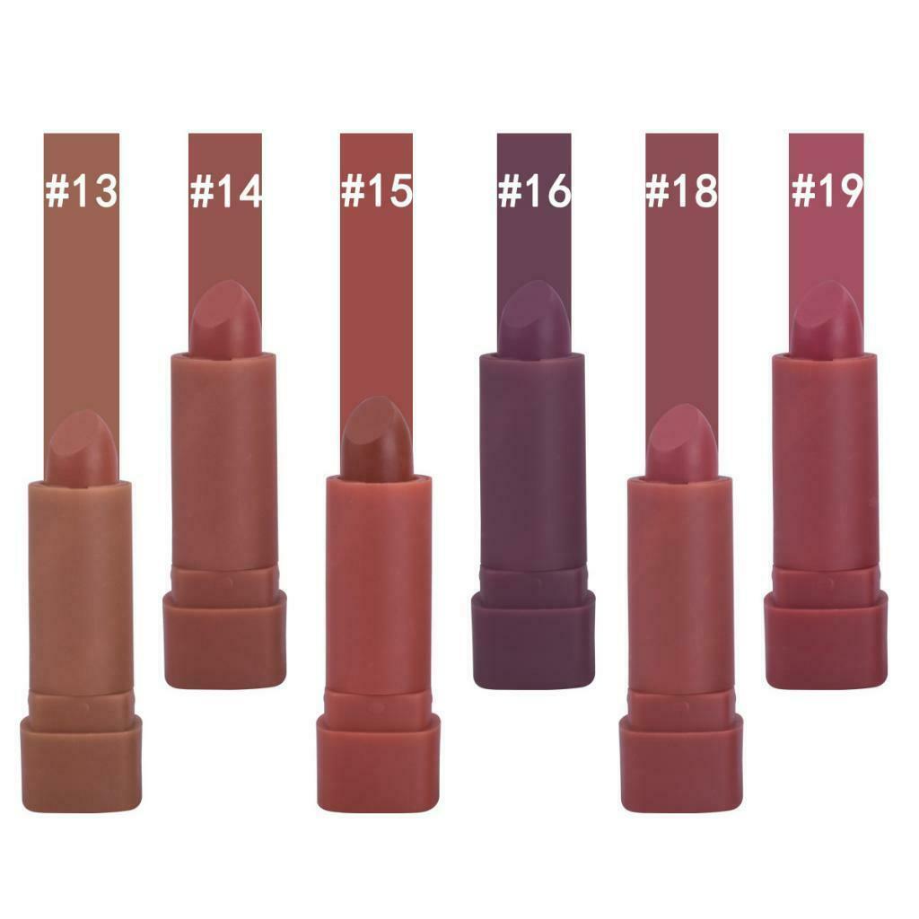 6Pcs/Set Lip Gloss Matte Lipstick Lip Make-up Waterproof for Women Girls