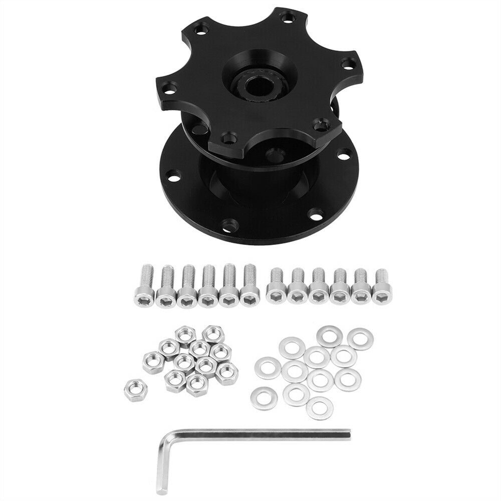 For Universal Car Steering Wheel Quick Release HUB Racing Adapter Snap Off  Boss