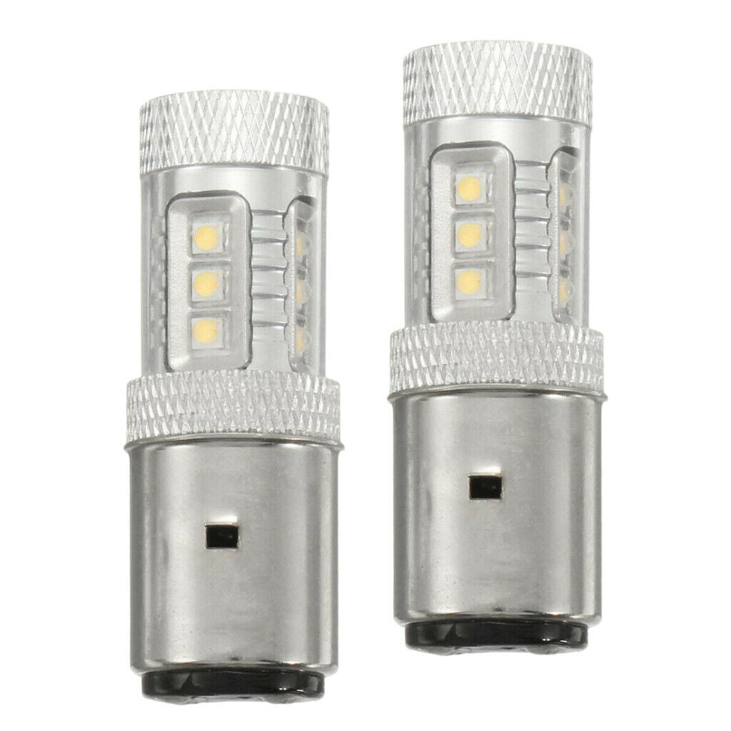2 Pieces H6 BA20D 80W 16LED Automative Lighting for Car