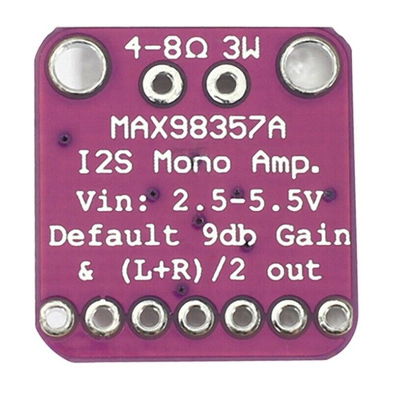 Max98357 I2S 3W Class D Amplifier Breakout Interface Dac Decoder Module FilterR1