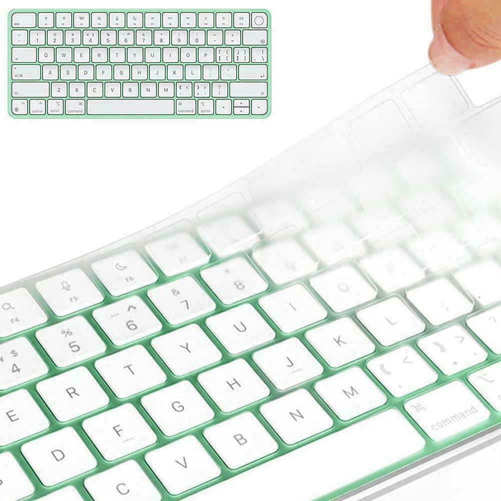 Transparent TPU Keyboard Cover Protector For iMac Magic New 24 Keyboard NEW