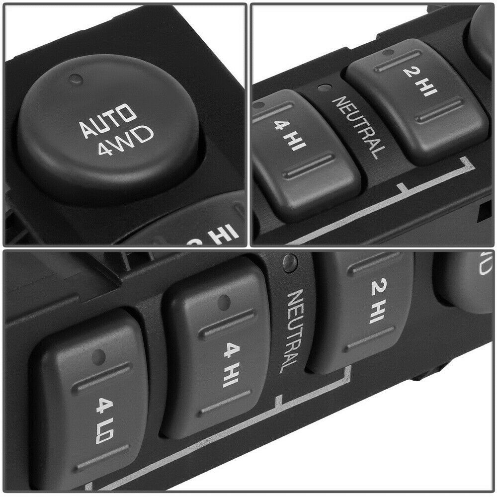 19168767 4WD 4x4 Transfer Case Selector Dash Switch For Chevrolet GMC 15709327