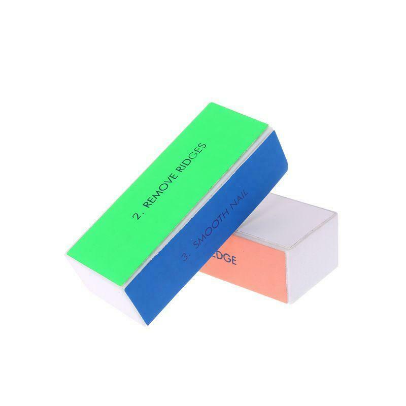 5 Pcs Fashion Nail Art Manicure 4 Way Shiner Buffer Buffing Block Sanding File