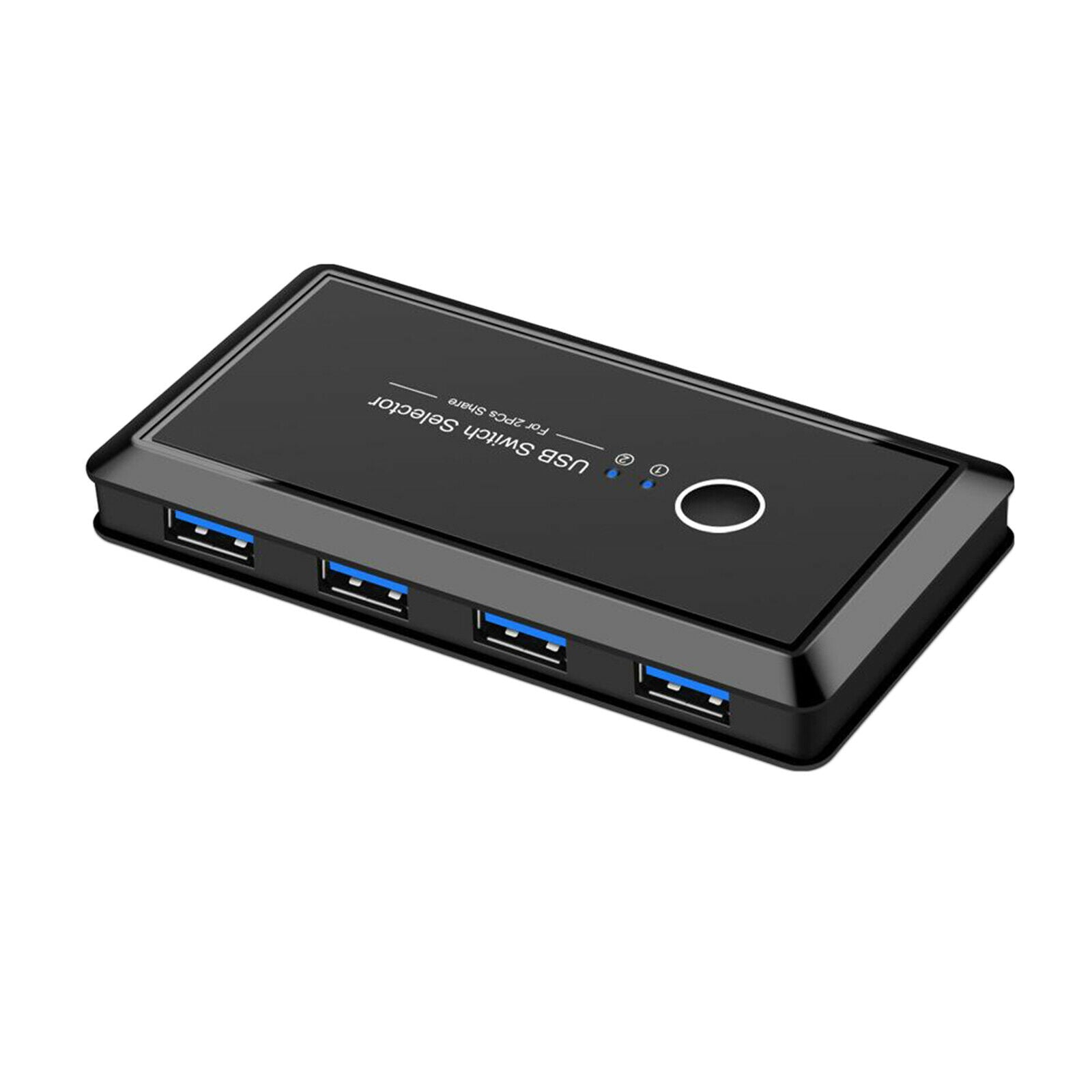 USB 3.0 Switch Selector 4 Port 2 Computers Sharing Switcher Box Hub For PC