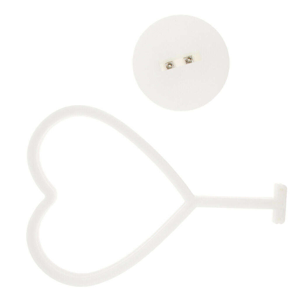 Heart Love LED Night Light Desk Light Lamp with Holder Kids Room Party Decor