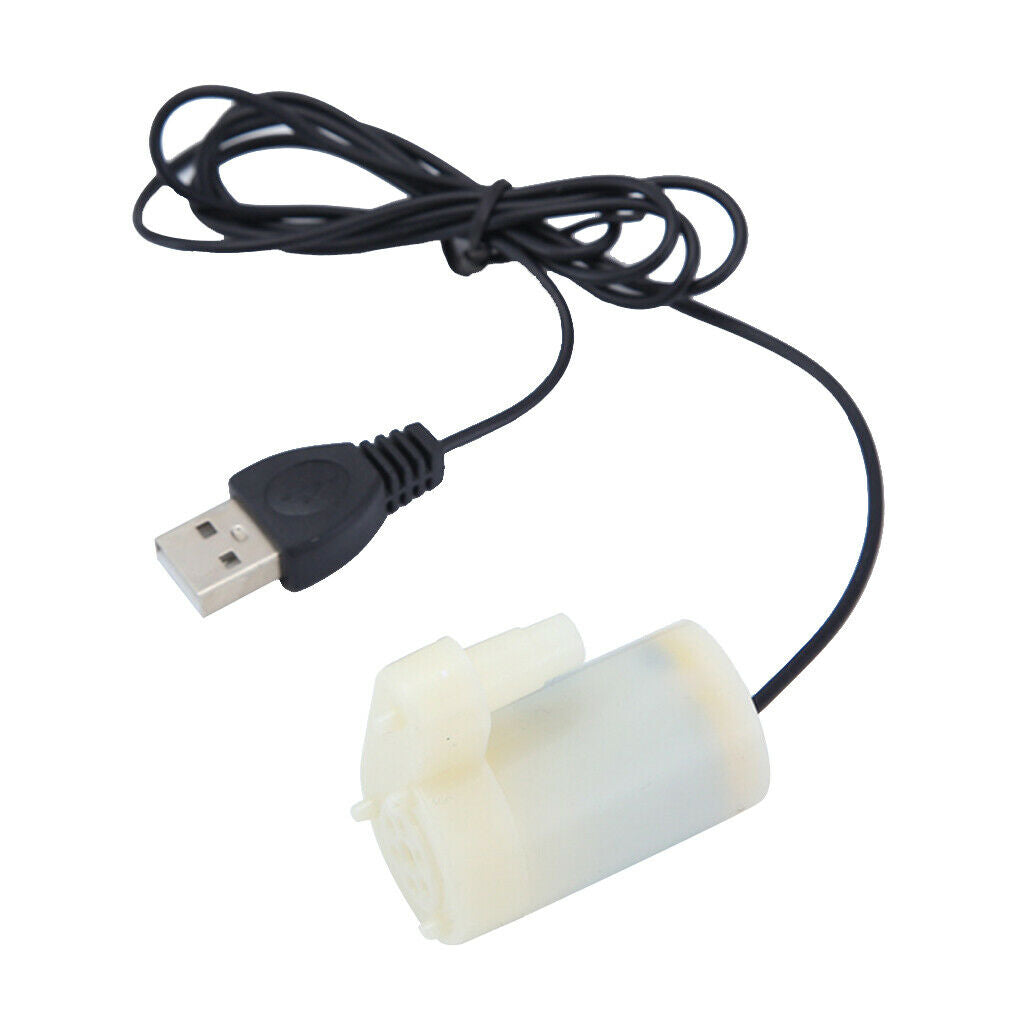 DC 5V USB Pump 1.5-2 L/Min Submersible Water Pumping Aquarium Fish Fountain