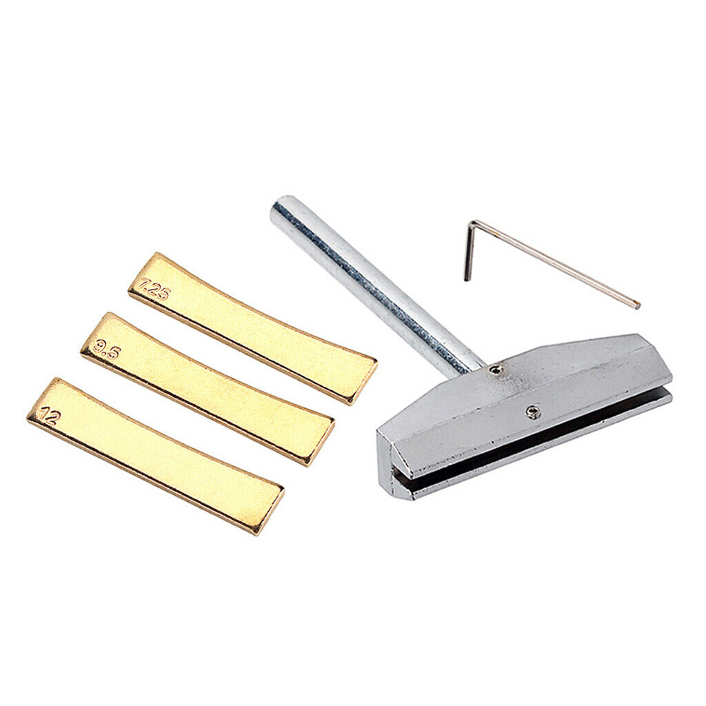 Guitar Luthier Tool Radius Fingerboard Fret Press Caul Insert Tools Set