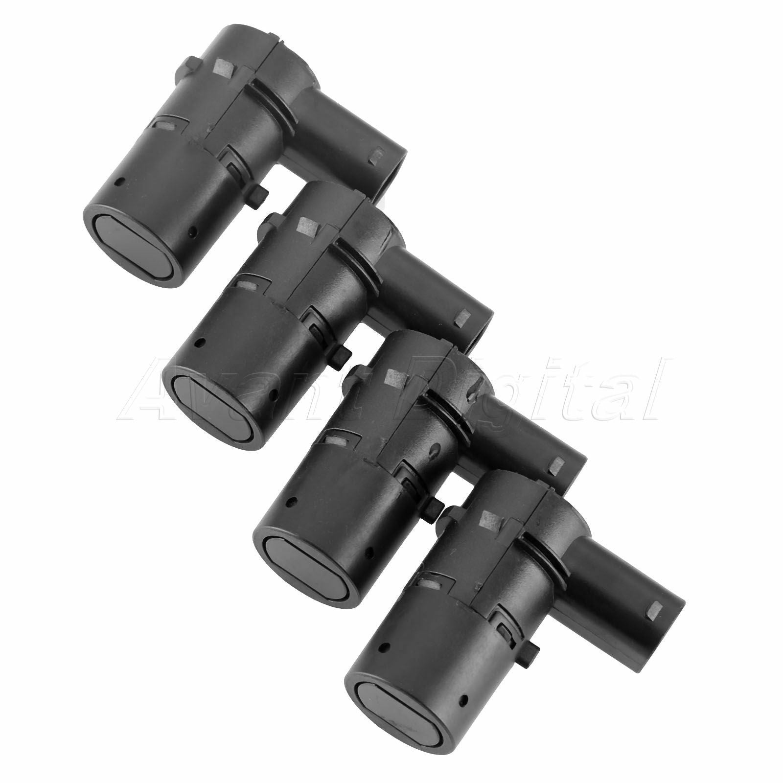 4Pcs Black Rear Parking Sensor PDC Fits For Saab 9-5  4711842 5266523