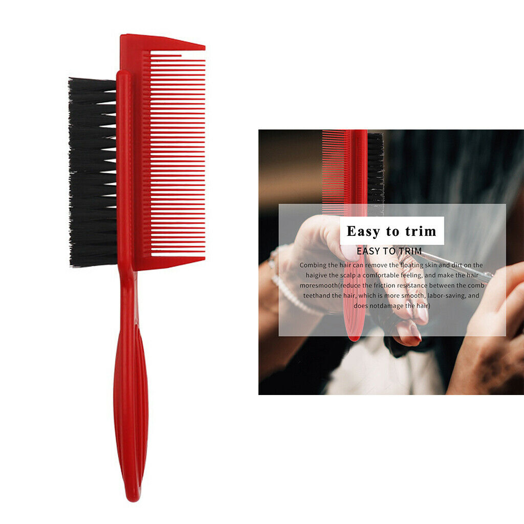 Small Dual Use Styling Combs Hair Brush for Salon Shaping Defining Curls