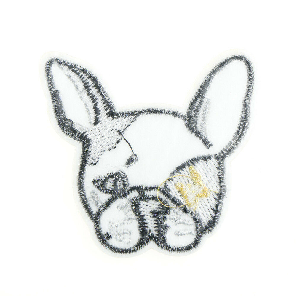 dog iron on patch sewing on embroidered applique badges clothes stickers HFU Qx