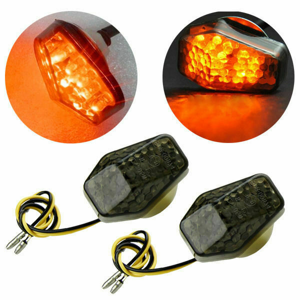 Universal LED Front Turn Signal for  CBR 600RR 1000RR Color