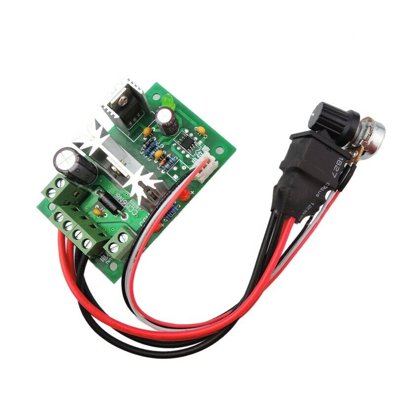 10V 12V 24V 36V PWM DC Motor Speed Controller Reversible Switch Adjustable GovM4