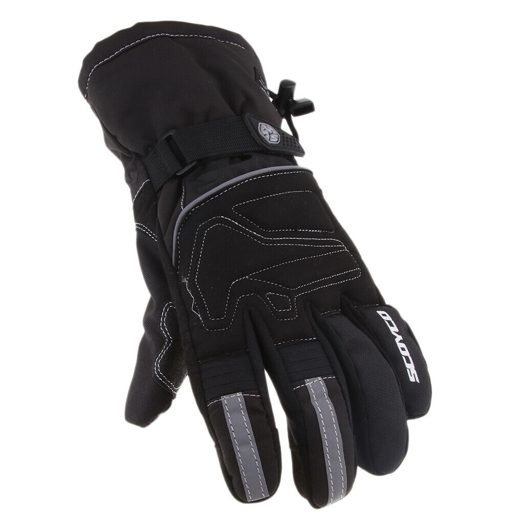 Motorbike Protective Touch Screen Gloves Winter Warm Waterproof Windproof XL