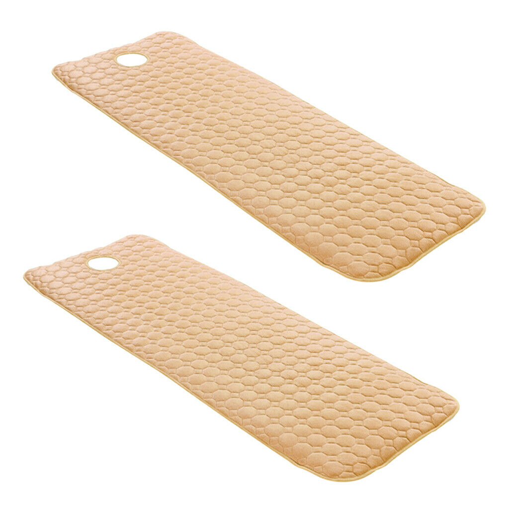Pack 2 Anti-slip Beauty Massage Table Mattress Soft spa Bed Sheet Pads