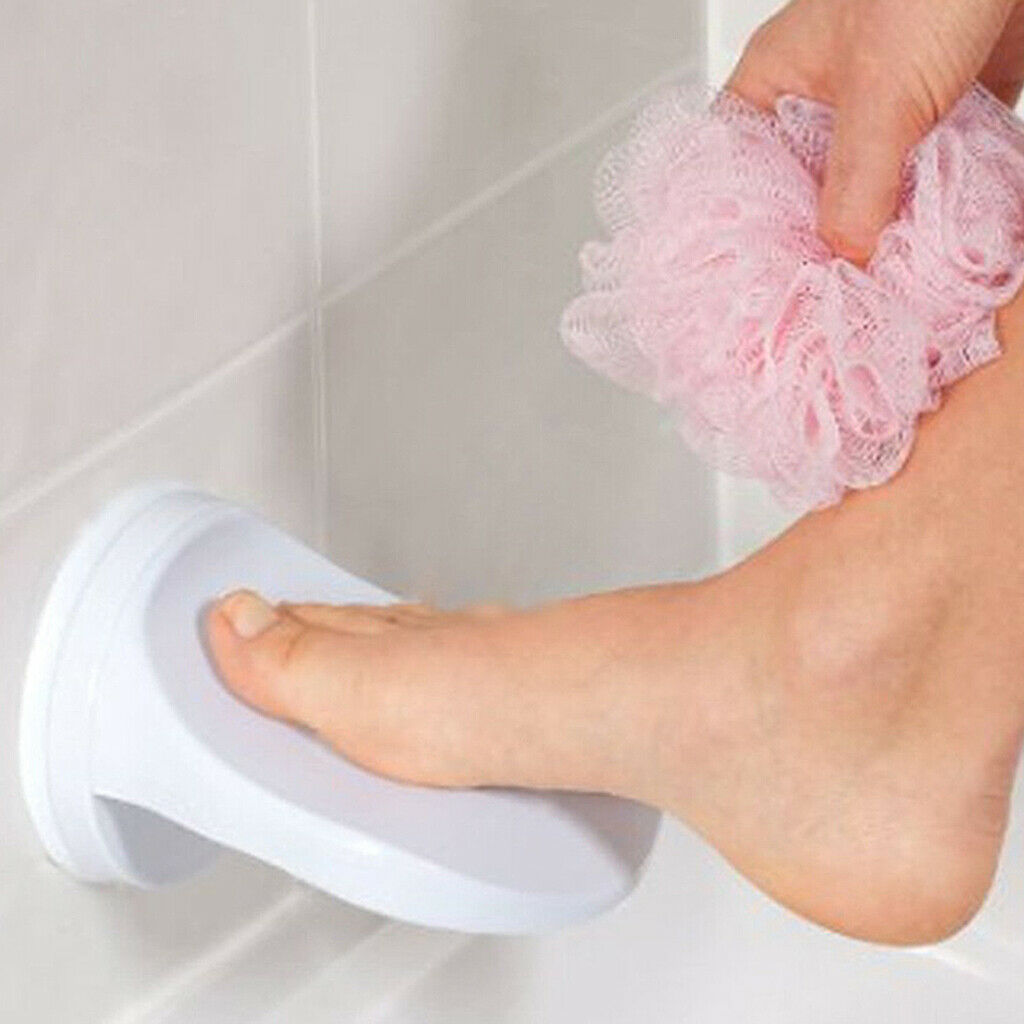 Suction Cup Grip Foot Rest Bathroom Shower Foot Step Heavy Duty Anti Slip