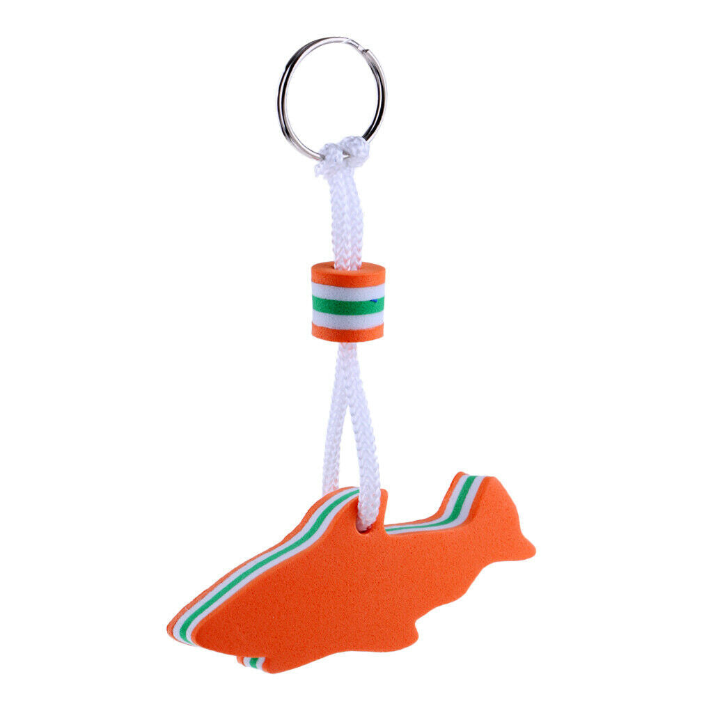 2x Floating Keychain Watersports Floating Keychain, Dolphin Shape