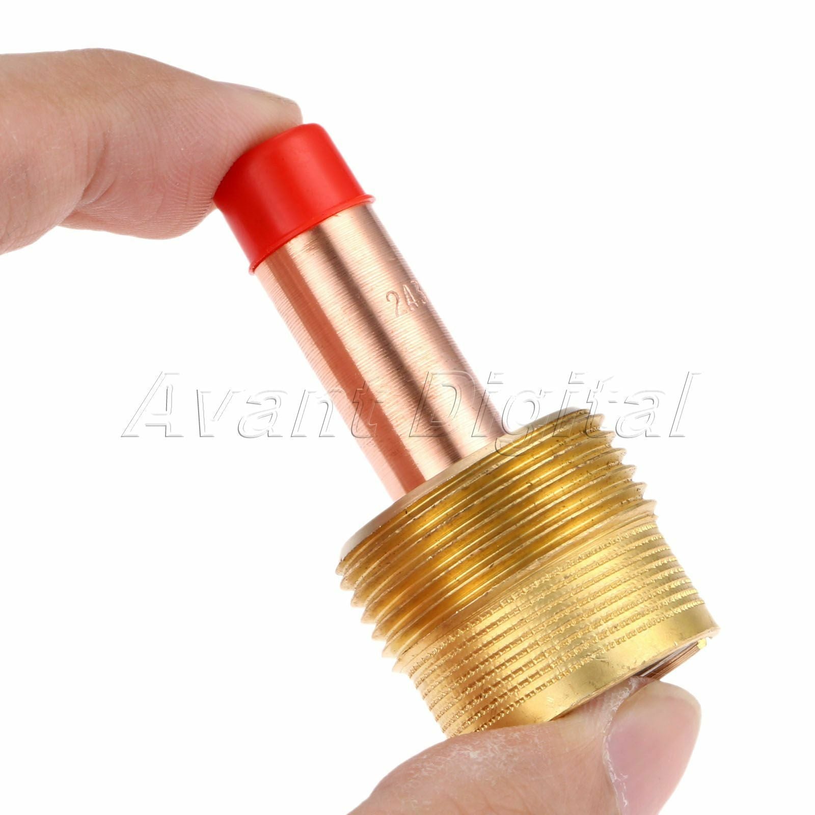 2Pc 45V64 Extra Large gas lens collet bodies 3/32" for TIG weld Torch WP17 18 26
