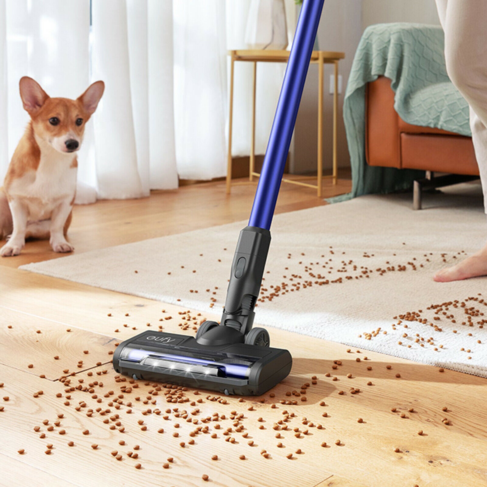Carbon Fiber Carpet Brush Cleaning Brush for Eufy S11 Handheld Vacuum Cleaner