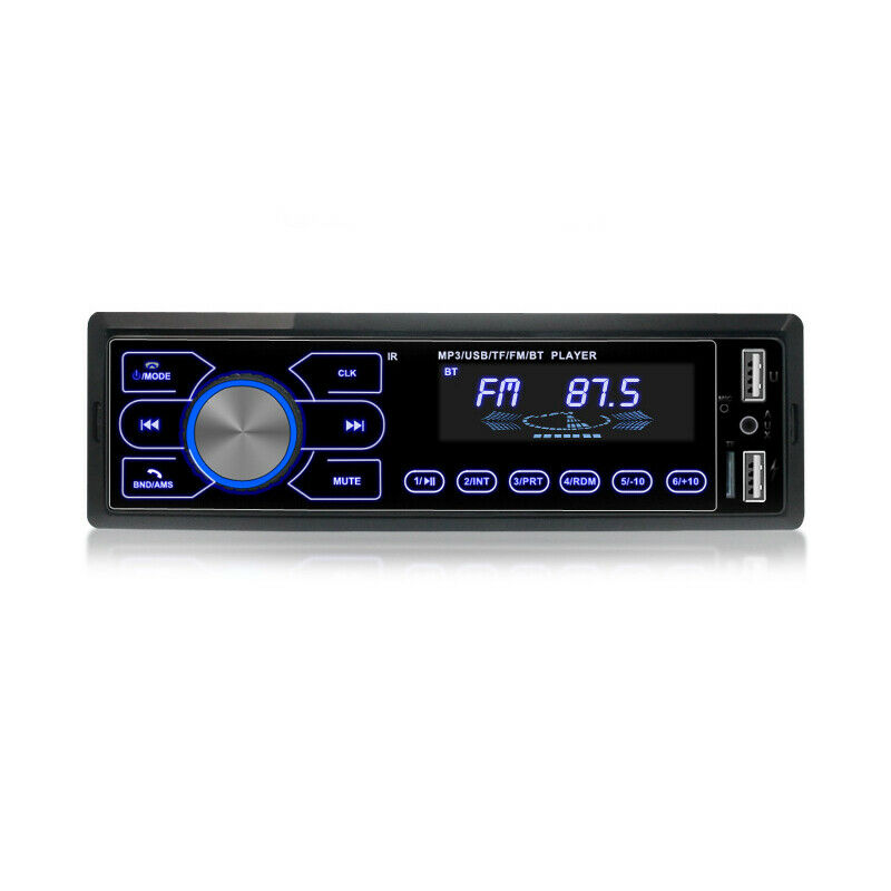 Touch Screen Bluetooth Car Stereo Radio SD USB Music MP3 Player w/Remote Control