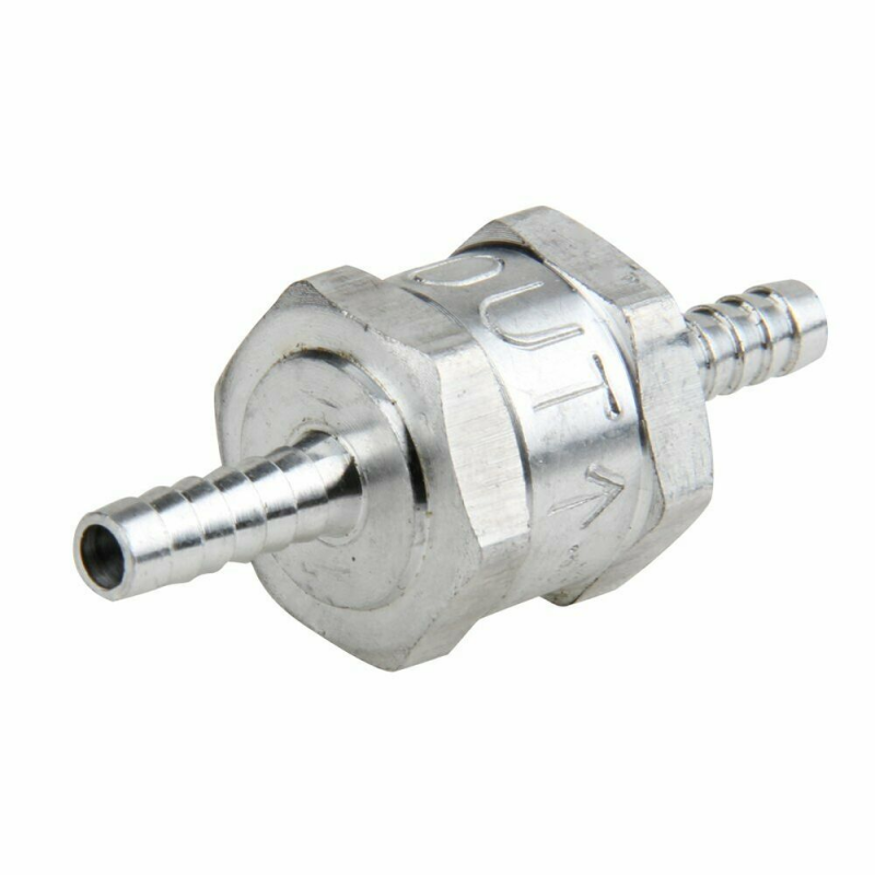 1Pcs 6 Mm Aluminum Check Valve 1/4 Inch One-Way One-Way Air Fuel Line
