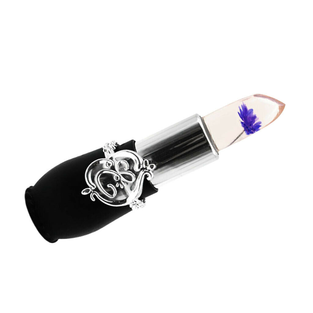 Jelly Flower Lipstick Lasting Temperature Changing Lip Balm Purple Green